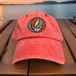 Grateful Dead 2018 Licensed Strapback Distressed Steal Your Head Baseball Cap